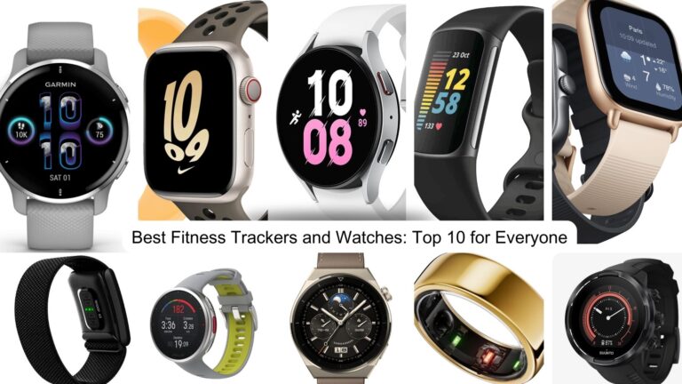 Best Fitness Trackers and Watches: Top 10 for Everyone