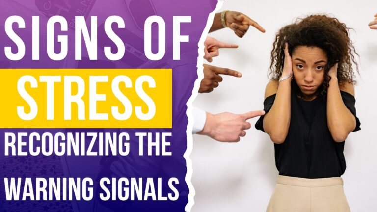 Signs of Stress: Recognizing the Warning Signals